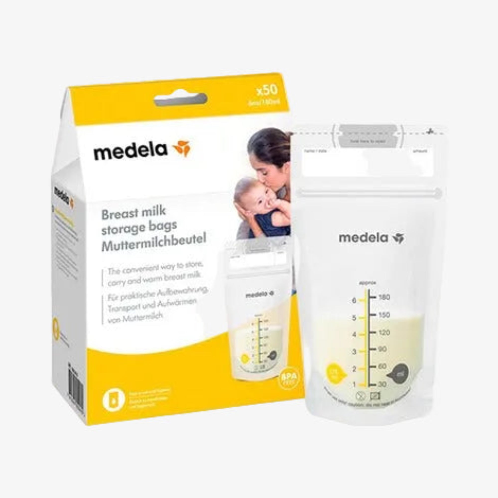 MEDELA Muttermilch-Aufbewahrungsbeutel – Hebamala