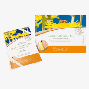 Bienenwachswickel-Set