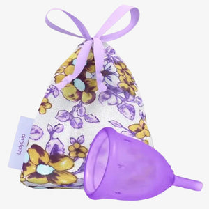 Ladycup Menstasse von Ladyplanet Farbe violett