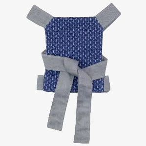 Limas Puppentrage blau mit grauen Ankern