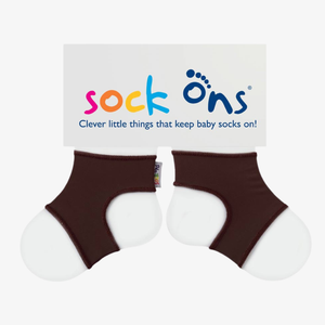 Sockenhalter sock ons dunkelbraun