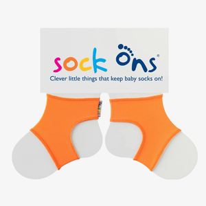 Sockenhalter sock ons in orange