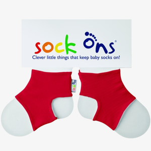 Sockenhalter sock ons rot