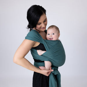 Elastisches Tragetuch cocoome Farbe eukalyptus